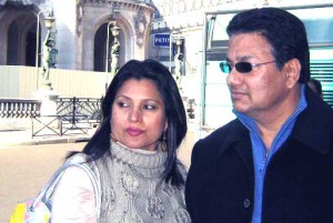 Ajay sumargi and wife