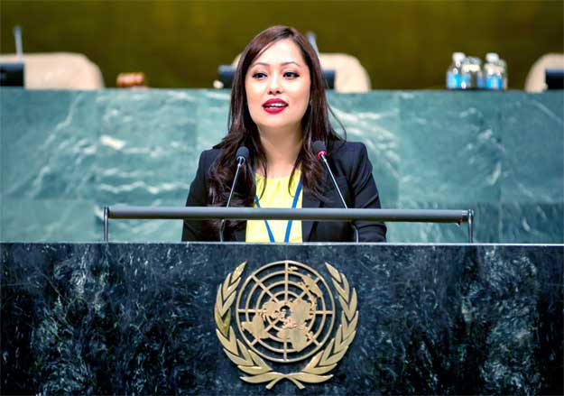 Jolly-Amatya-Addressing-the-UNGA